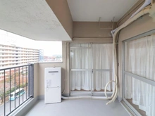 【千葉県/松戸市六高台】六実マンション バルコニー