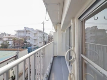 【千葉県/松戸市上本郷】マンション第八松戸 バルコニー