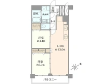 【千葉県/松戸市上本郷】マンション第八松戸 間取り図