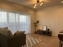 【茨城県/取手市井野台】サンライフ取手 A棟 リビング・ダイニング：※家具・調度品は販売価格に含まれておりません