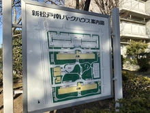 【千葉県/松戸市新松戸】新松戸南パークハウス B棟 マンション配置図