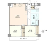 【千葉県/松戸市栄町】松戸栄町ハイム 間取り図