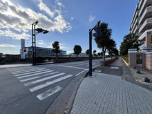 【埼玉県/吉川市きよみ野】ウッドパーク吉川きよみ野 C棟 前面道路
