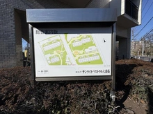 【千葉県/松戸市新松戸】新松戸サンライトパストラル六番街C棟 マンション配置図