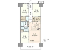 【千葉県/習志野市大久保】シティテラス習志野大久保ステーションコート 間取り図