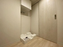 【東京都/葛飾区金町】ヒルズ金町 洗面所：洗濯機置場