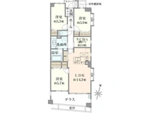 【東京都/葛飾区金町】ヒルズ金町 間取り図