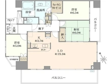 【千葉県/船橋市山野町】パークホームズ西船橋ステーションフロント 間取り図