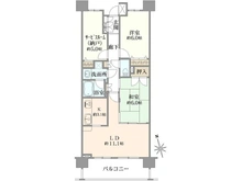 【千葉県/八千代市村上】グーディッシュ村上 間取り図