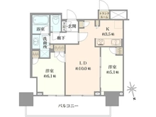 【千葉県/習志野市谷津】津田沼ザ・タワー 間取り図