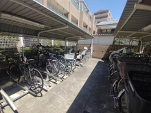 【東京都/中野区鷺宮】フラッツ鷺ノ宮 駐輪場