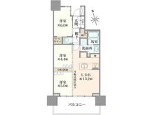 【千葉県/船橋市本町】プラウド船橋本町通り 間取り図