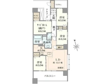 【神奈川県/横浜市港北区箕輪町】プラウドシティ日吉レジデンスIII 間取り図