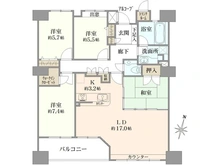 【千葉県/船橋市本町】グランドステージ船橋 間取り図