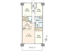 【千葉県/船橋市習志野台】リビオシティ船橋北習志野 間取り図