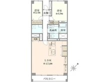 【千葉県/千葉市美浜区幸町】千葉ガーデンタウン C棟 間取り図