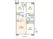 【千葉県/船橋市前原西】ライオンズマンション津田沼前原第二 間取り図