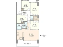 【千葉県/船橋市坪井東】グランソシア船橋芽吹の杜 間取り図