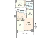 【千葉県/船橋市藤原】クリオ船橋法典 間取り図