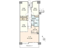 【千葉県/船橋市西習志野】ソフィア習志野 間取り図
