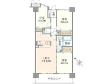 【千葉県/千葉市稲毛区小仲台】アクアフォレスタ・ルネ稲毛　フォレスタ棟 間取り図