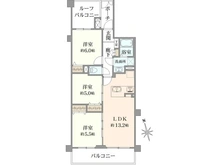 【千葉県/船橋市海神】レクセルマンション船橋海神 間取り図