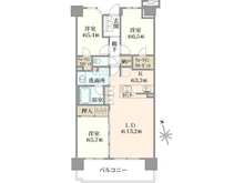 【千葉県/船橋市習志野台】オハナ北習志野 間取り図