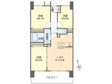 【千葉県/市川市田尻】パテラ原木中山 間取り図