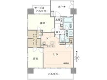 【千葉県/鎌ケ谷市新鎌ケ谷】ソルフィエスタ新鎌ケ谷 間取り図