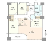 【千葉県/船橋市本町】グランドステージ船橋 間取り図