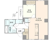 【千葉県/市川市湊新田】ポルテ―ル行徳 間取り図