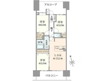 【千葉県/船橋市海神町】デュオヒルズ船橋 間取り図