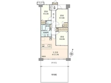 【千葉県/船橋市行田】リビオ船橋ブライトテラス 間取り図