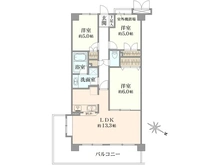 【千葉県/船橋市西船】レックスハイム西船橋 間取り図