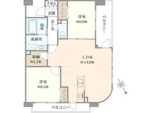 【千葉県/船橋市印内】 ドラゴンマンション西船橋参番館 間取り図