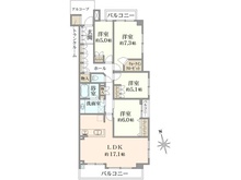 【千葉県/松戸市小金】ラヴィドール北小金 間取り図