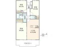 【千葉県/習志野市本大久保】ライオンズマンション京成大久保 間取り図