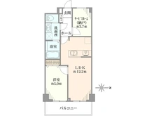 【東京都/墨田区京島】イーストコア曳舟一番館 間取り図
