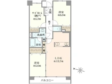 【東京都/江東区大島】イーストパークス大島サザンスクエア 間取り図