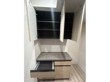 【東京都/新宿区高田馬場】パークシティ高田馬場 キッチン：収納