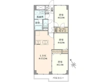 【東京都/江東区豊洲】豊洲ハイツ 間取り図