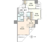 【東京都/大田区蒲田】ローレルコート蒲田 間取り図