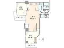【東京都/江東区東陽】ライオンズシティ東陽町親水公園 間取り図