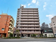 【東京都/江東区北砂】モンテベルデ西大島 外観：中央10階建