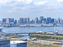 【東京都/江東区有明】シティタワーズ東京ベイ　イーストタワー 眺望：ズームあり