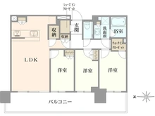 【東京都/江東区有明】シティタワーズ東京ベイ　イーストタワー 間取り図