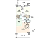 【東京都/江東区潮見】クレストスカイウイング 間取り図