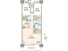 【東京都/江東区東砂】コスモ21ザ・ガーデンズフォート 間取り図