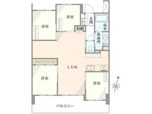 【東京都/江東区大島】ナイスアーバン大島 間取り図