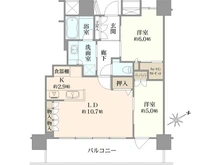 【東京都/江東区東雲】パークタワー東雲 間取り図